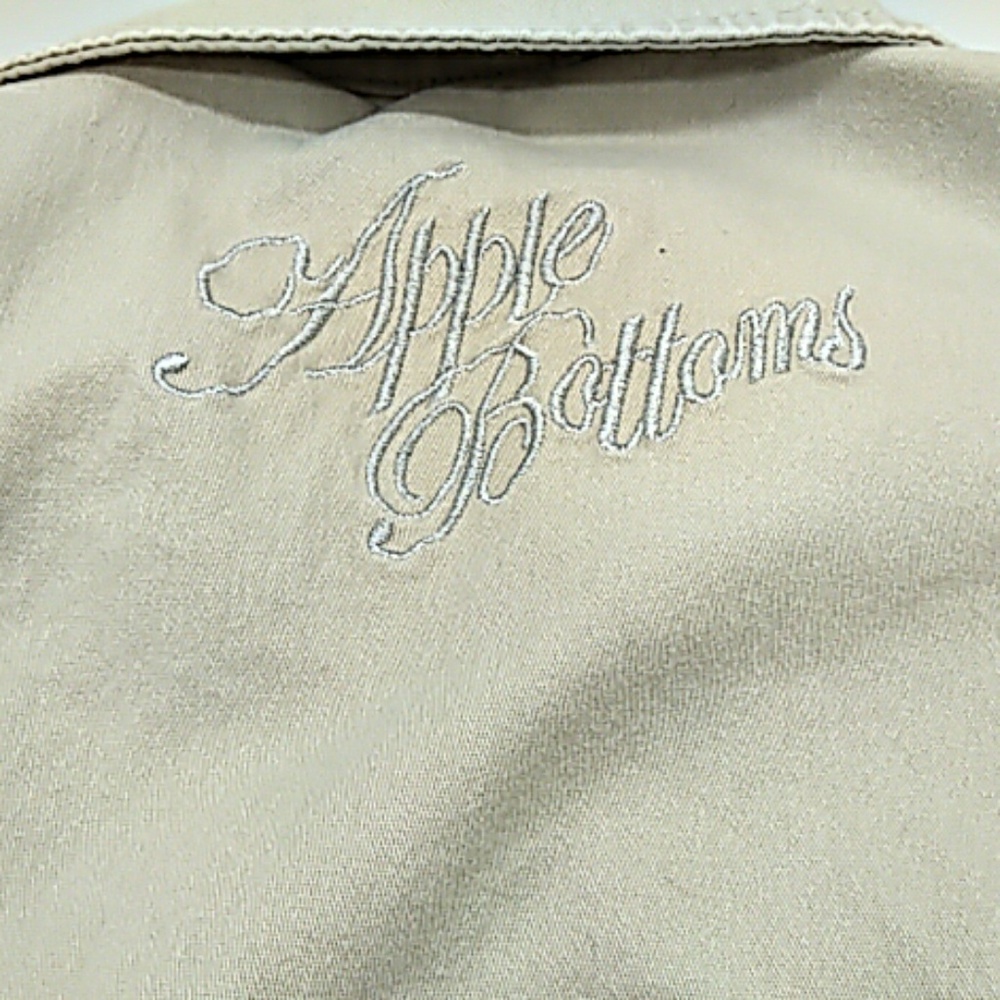 Apple Bottom Jeans baby jacket tan 10/11 XS - Picture 7 of 8